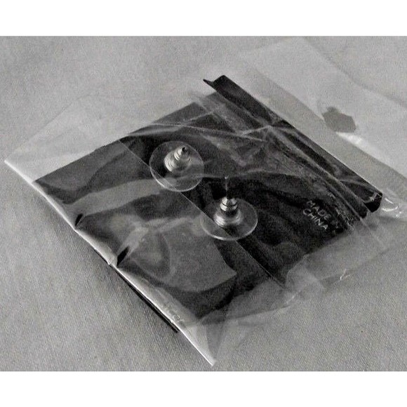 Cross Jewelry Earrings Stud Buds Initial J Pierced Howards Nickel Free Small NEW - Picture 3 of 4